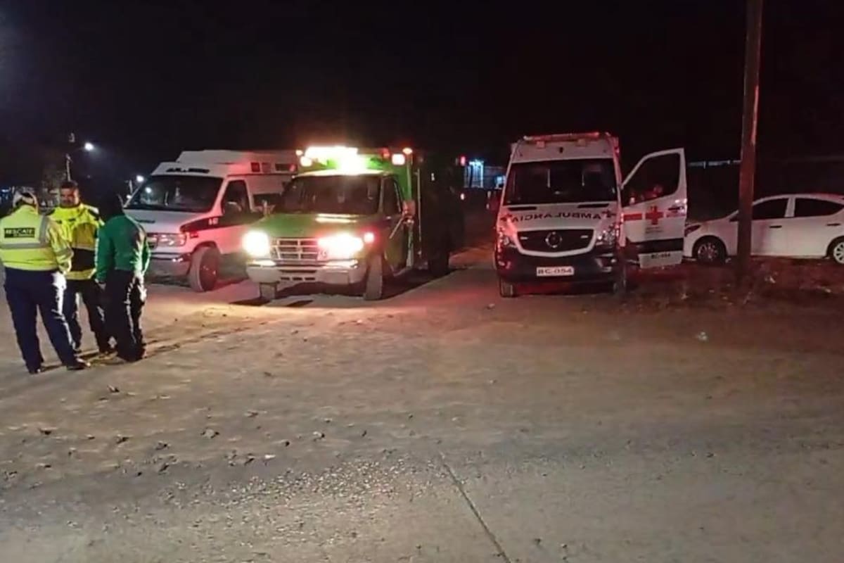 Falso reporte de accidente genera caos y movilización en La Bocana