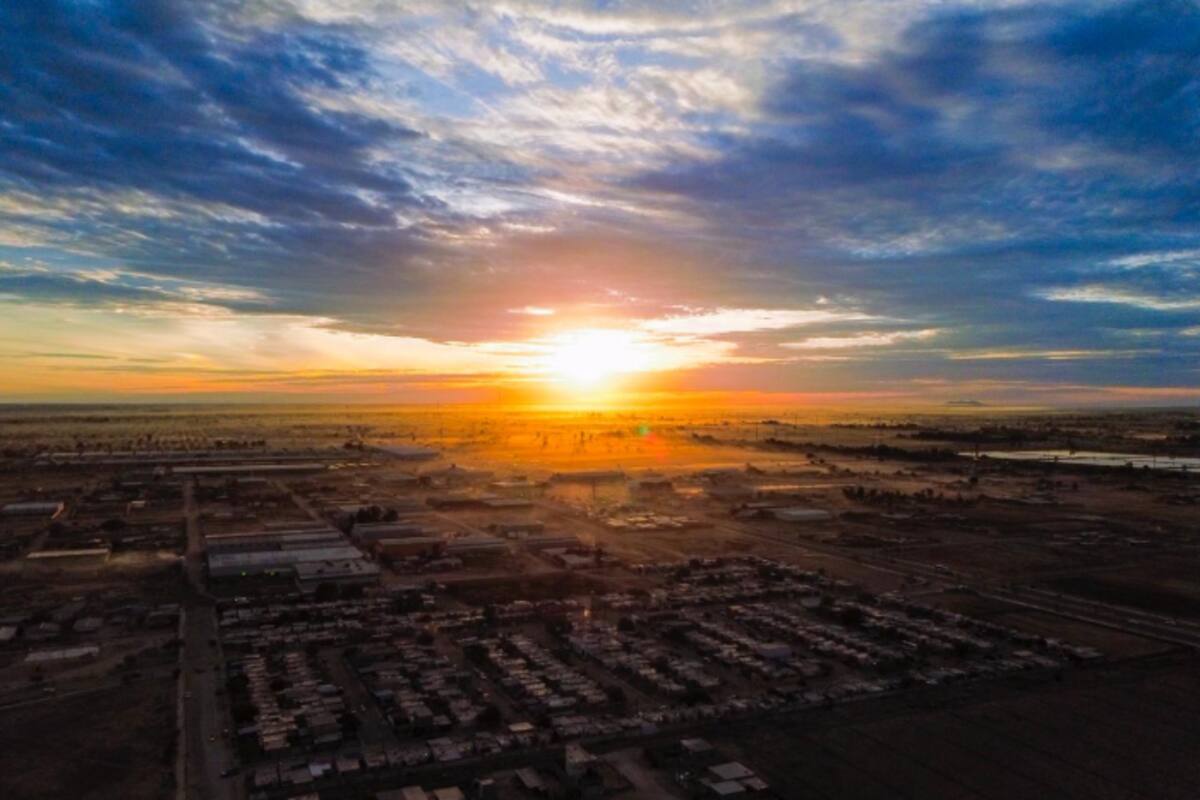 Clima Mexicali: Miércoles fresco y nublado; máxima de 23 grados