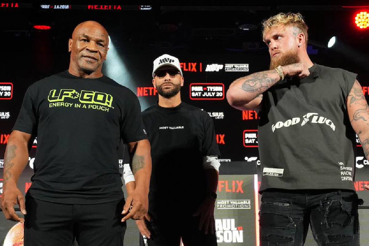 Confirmada la nueva fecha para la pelea entre Mike Tyson y Jake Paul