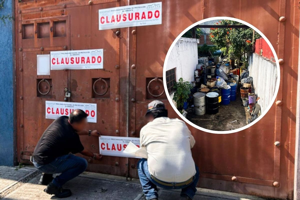 Profepa clausura residuos peligrosos en Jiutepec y obras ilegales en el Bosque de Agua de Morelos