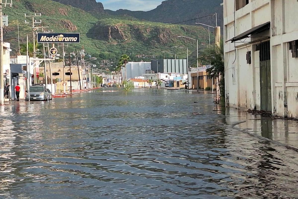 ¿Cómo puede el mar inundar calles sin vientos fuertes? Oceanólogo explica la subida del agua en Guaymas, Empalme y San Carlos