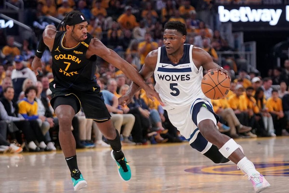 Timberwolves aplastan a Warriors sin Curry y están a un paso de las finales de la Oeste