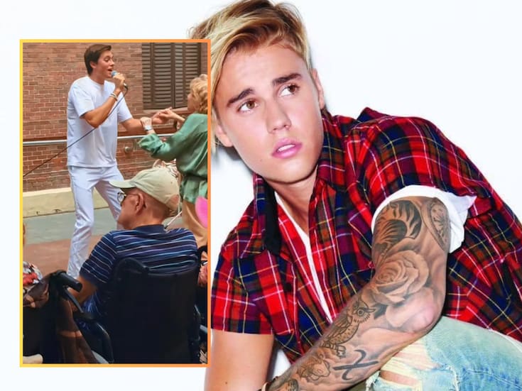 Joven se hace pasar por Justin Bieber y canta sus éxitos en un asilo para personas mayores