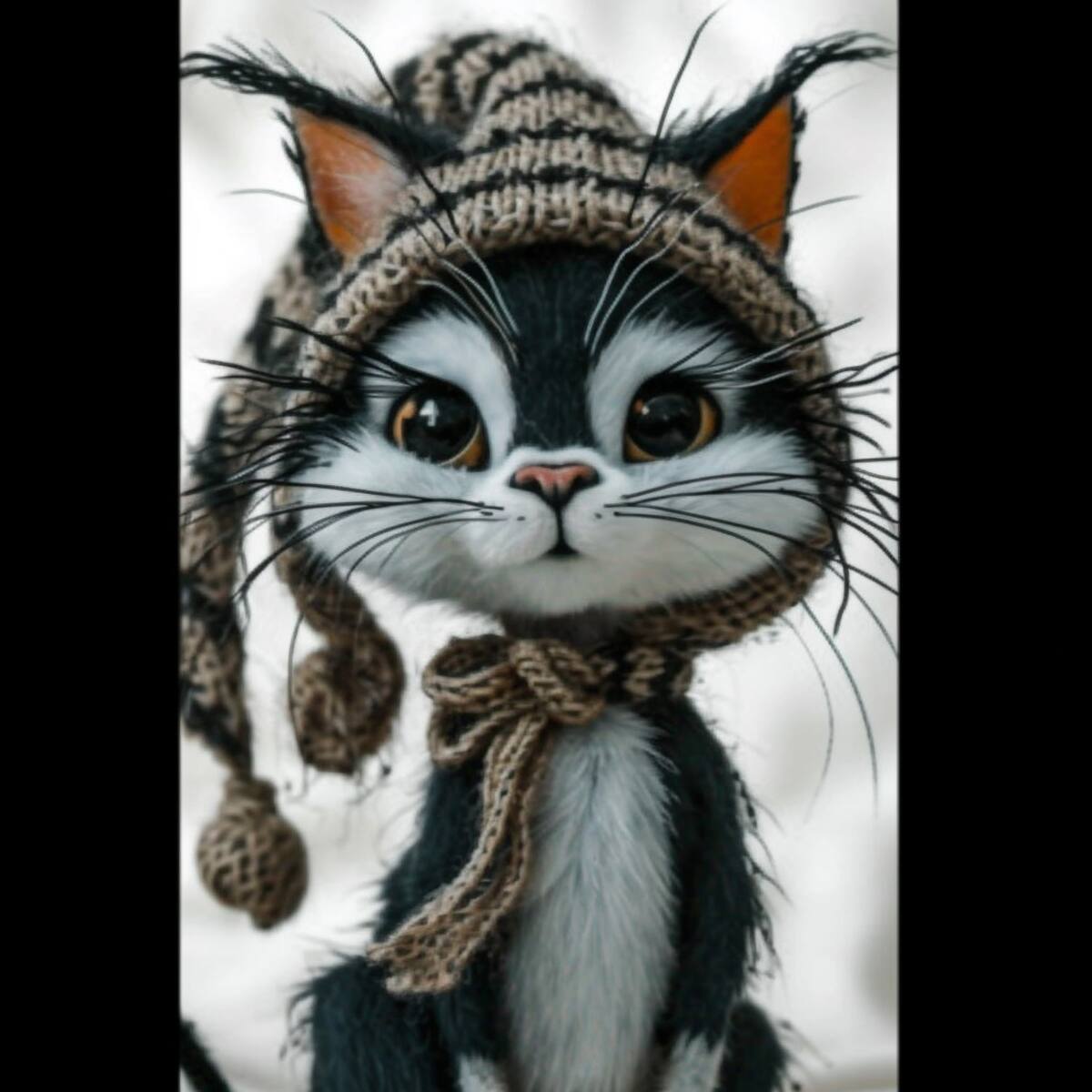Así se vería Penélope, la gatita de los Looney Tunes en la vida real según la Inteligencia Artificial