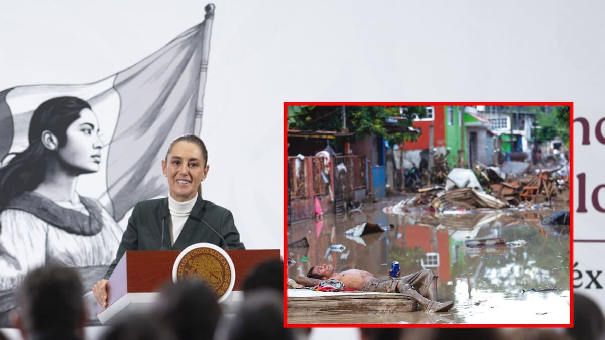 “No están solos”: Sheinbaum llama a donar víveres para damnificados por lluvias en 5 estados