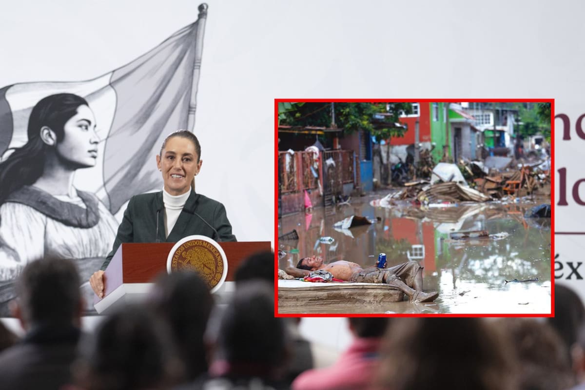 “No están solos”: Sheinbaum llama a donar víveres para damnificados por lluvias en 5 estados