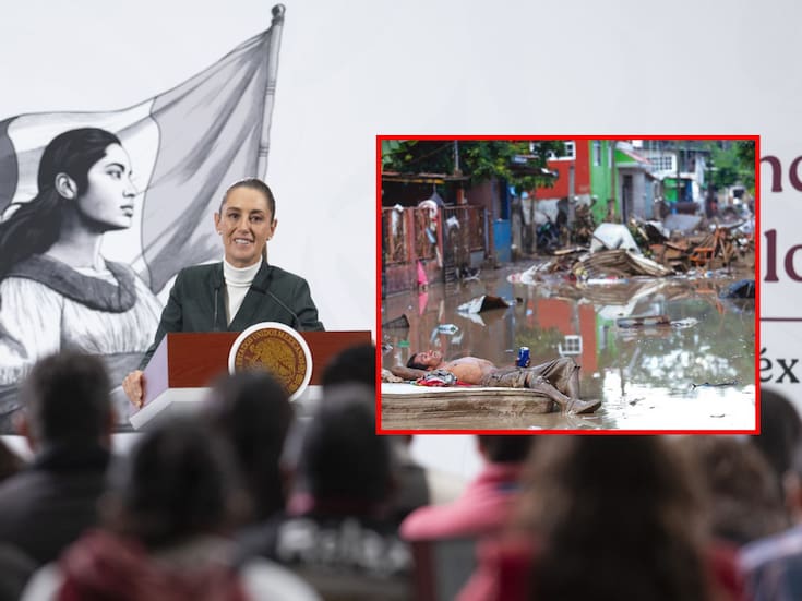 “No están solos”: Sheinbaum llama a donar víveres para damnificados por lluvias en 5 estados