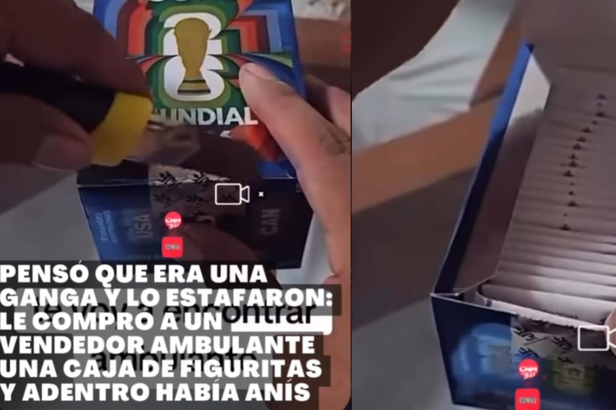 “Eran bolsas de té” Hombre compra una caja de figuras del Mundial y se lleva una inesperada sorpresa al abrirla en casa