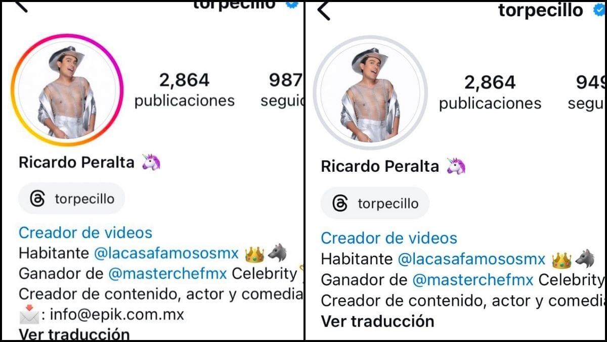 Ricardo Peralta perdió el contacto de su agencia de talento