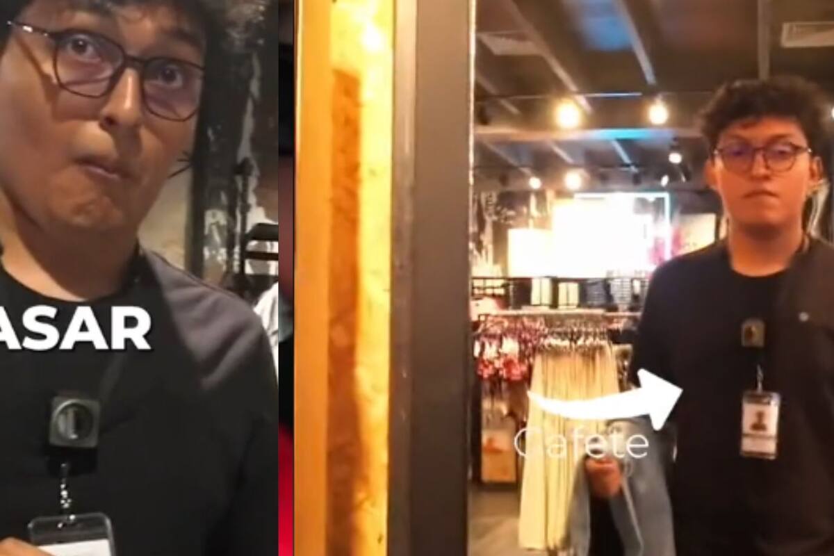 Influencer se hace pasar por trabajador en una tienda y no salió muy bien