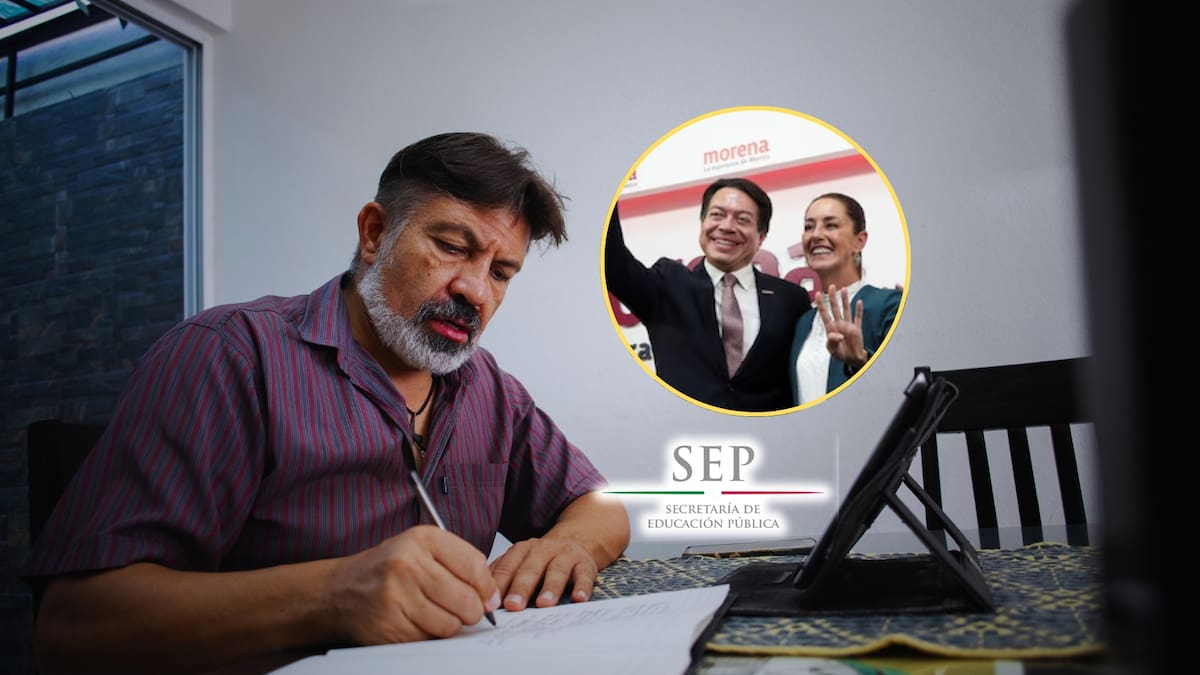 Se ofrecerán cursos breves y especializados para quienes interrumpieron sus estudios, con el fin de ayudarlos a recuperar competencias y abrir nuevas oportunidades académicas y laborales. Foto: Especial (Fotocomposición creada con imágenes ilustrativas de Presidencia, SEP y Canva)