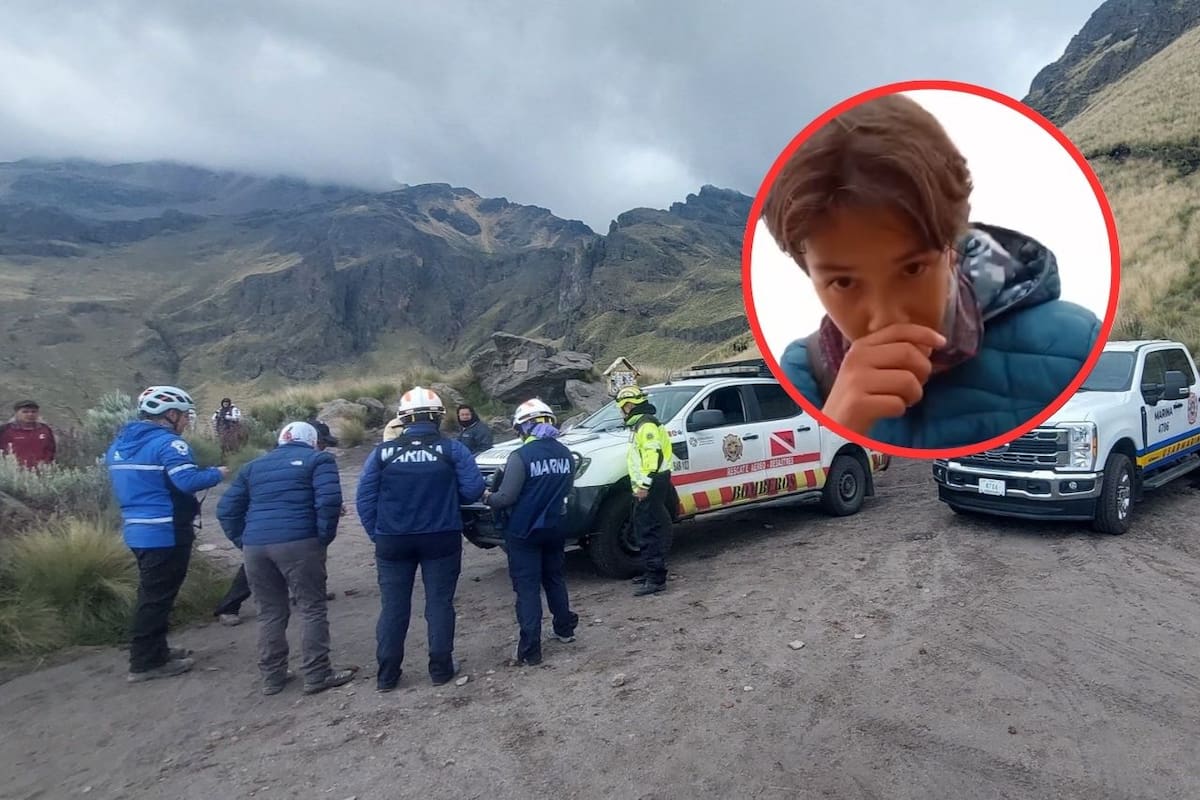 Muere menor desaparecido en Coyoacán; hallan su cuerpo en el volcán Iztaccíhuatl