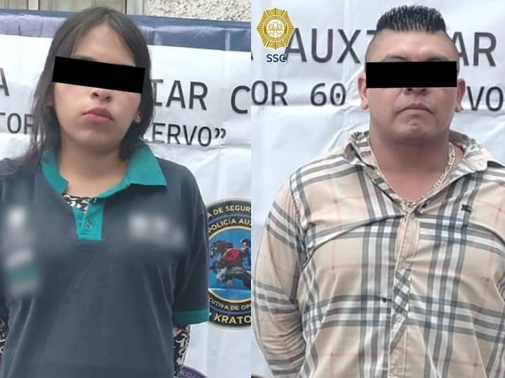 CDMX: Detienen a pareja que se hacía pasar por empleados del gobierno para extorsionar y amenazar vecinos de Alcaldía Venustiano Carranza