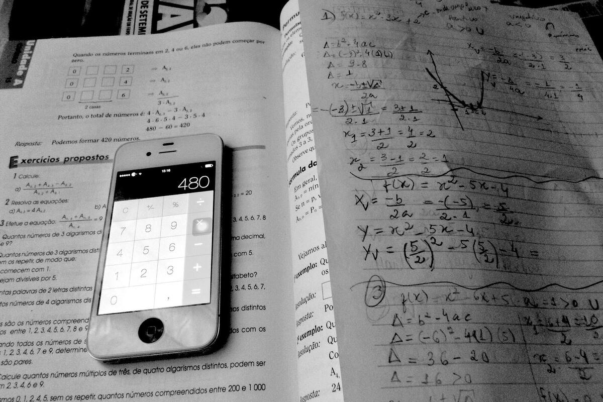 Utiliza la cámara de tu celular para resolver un ejercicio matemático