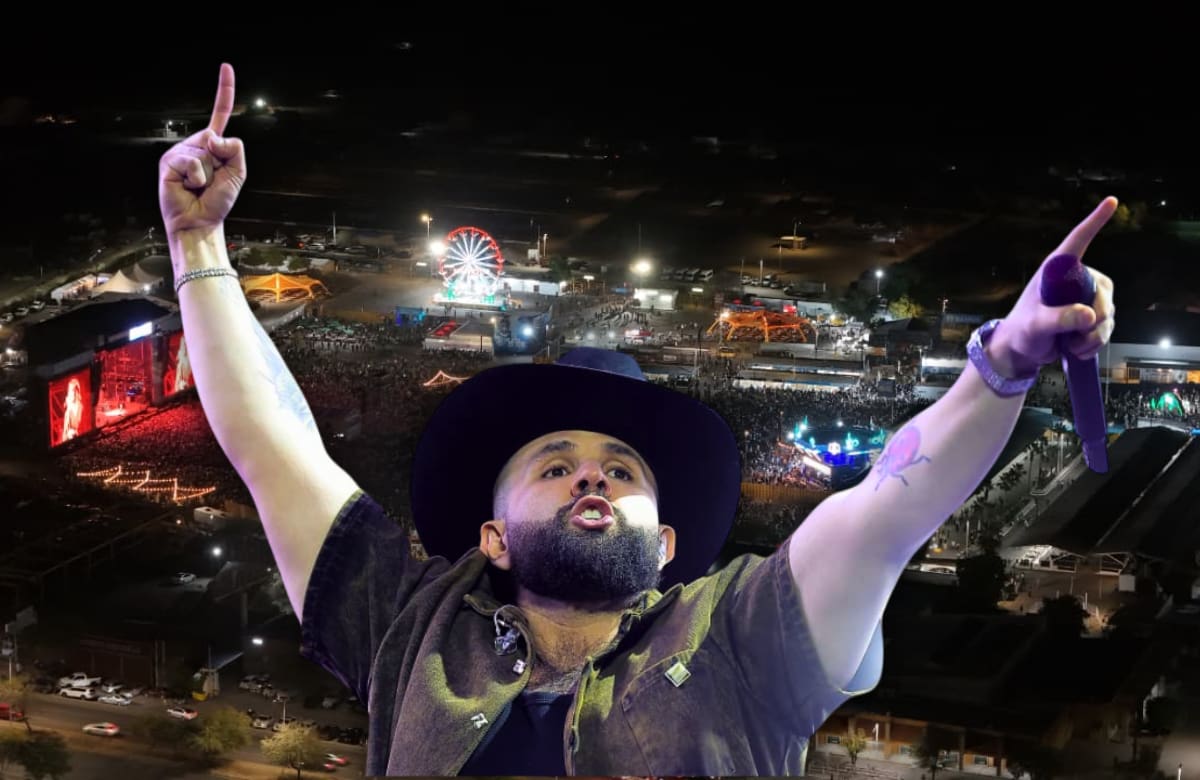 La Cura Fest logra tener 35 mil asistentes con un sold out en su primer día. | Fotos fondo: Cortesía / Foto Carín León: Eleazar Escobar