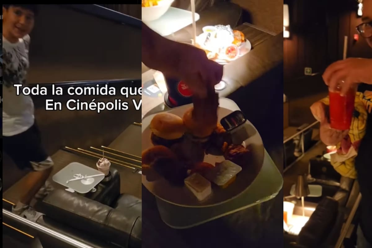 Comida intacta en Cinépolis VIP: Pareja documentan el inesperado hallazgo tras la función