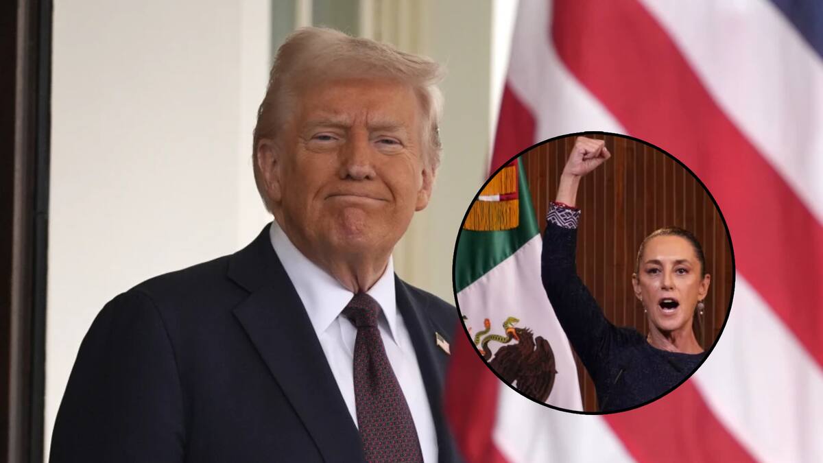 En Estados Unidos Donald Trump ha publicado oficialmente la imposición de aranceles del 25% a todos los productos mexicanso; Sheinbaum reaccionó convocando a una reunión. | Especial GH