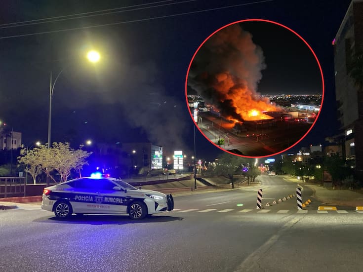 Rutas alternas por incendio en Sam’s Club Hermosillo: Calles cerradas en la zona de Paseo del Río y Reforma