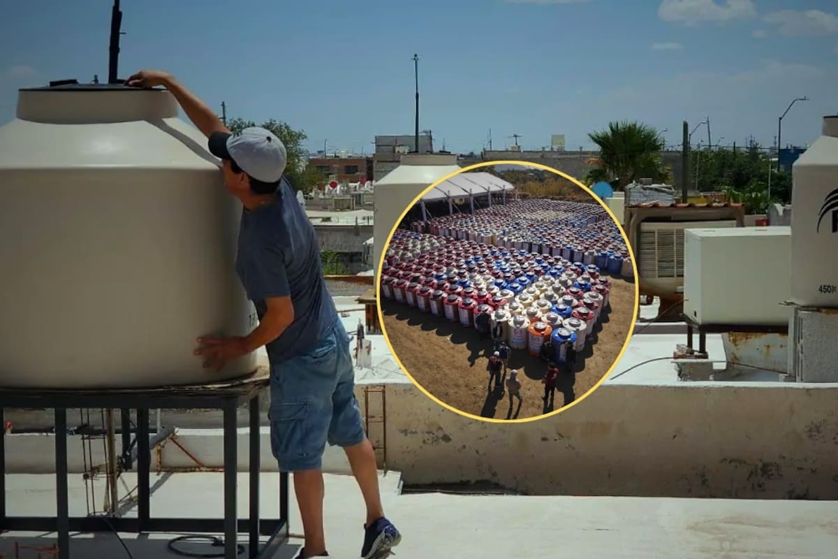 Regalarán más de 1,200 tinacos de 1,100 litros incluyendo accesorios como válvula, flotador y tapa a todas las familias que cumplan estos requisitos en Oaxaca