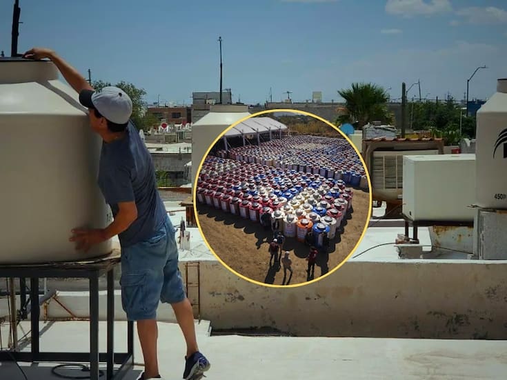 Regalarán más de 1,200 tinacos de 1,100 litros incluyendo accesorios como válvula, flotador y tapa a todas las familias que cumplan estos requisitos en Oaxaca