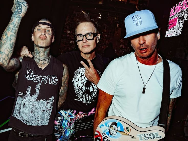 Blink-182 se presenta en un evento privado en Cancún pra el evento anual de la empresa Power Home Remodeling; en próximos días estarán Dua Lipa y Kid Cudi