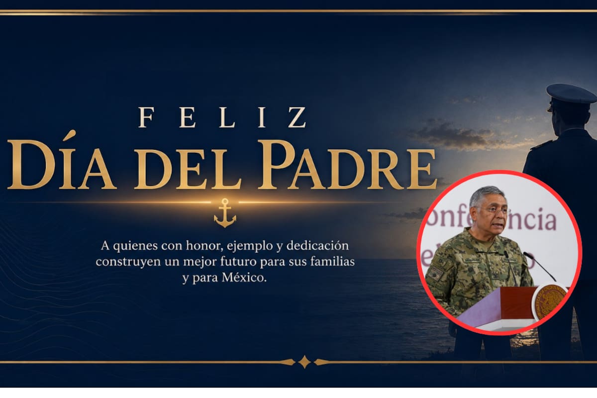 Secretario de Marina reconoce a padres de México y destaca a elementos navales que combinan servicio a la Patria con responsabilidad familiar