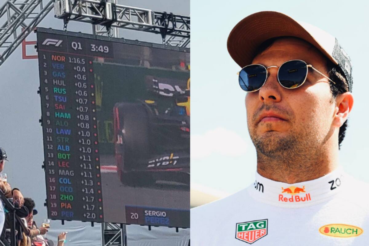 Gran Premio de México 2024: ‘Checo’ Pérez queda fuera del Q1 y tendrá su peor posición de salida