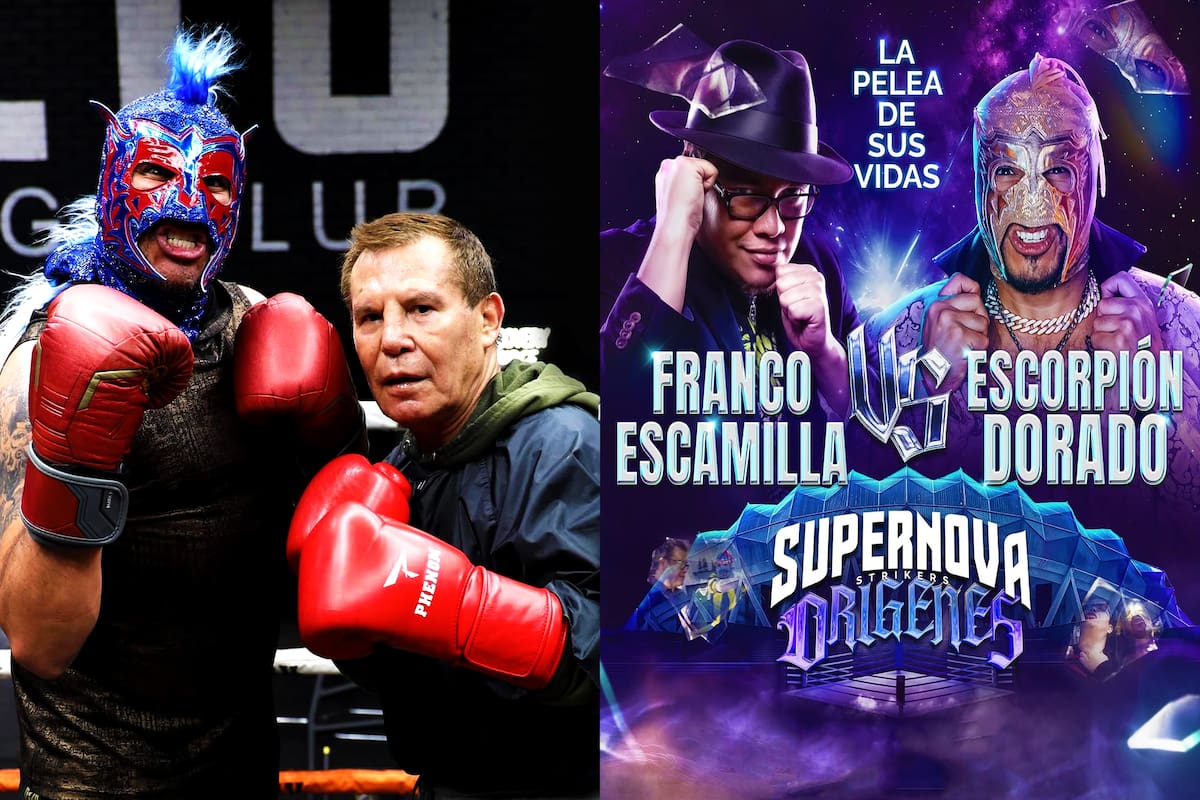 Julio César Chávez entrenó al Escorpión Dorado para su pelea de box con Franco Escamilla: “Está tonto, pero pega duro”