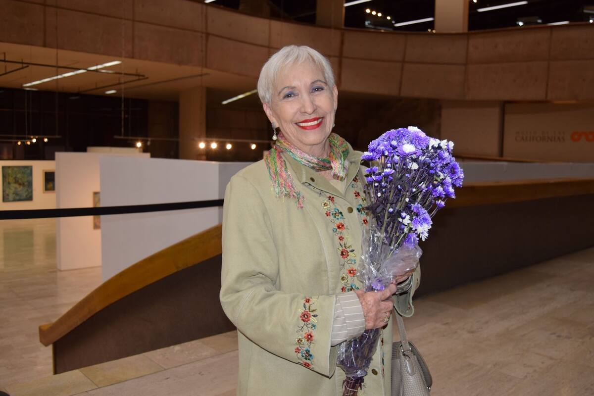 Rinden homenaje a Lourdes Lewis en inauguración de su exposición en el Cecut