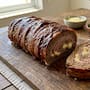 Rollo de carne relleno de jamón