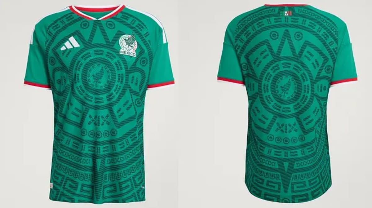 Jersey local oficial de Mexico 26 adidas