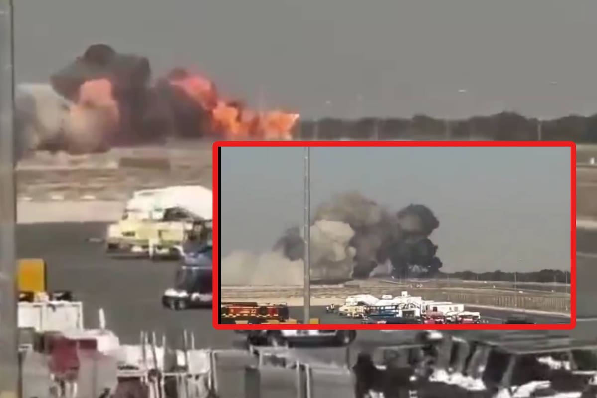 Muere piloto indio tras el desplome de un caza Tejas durante demostración en el Dubai Air Show