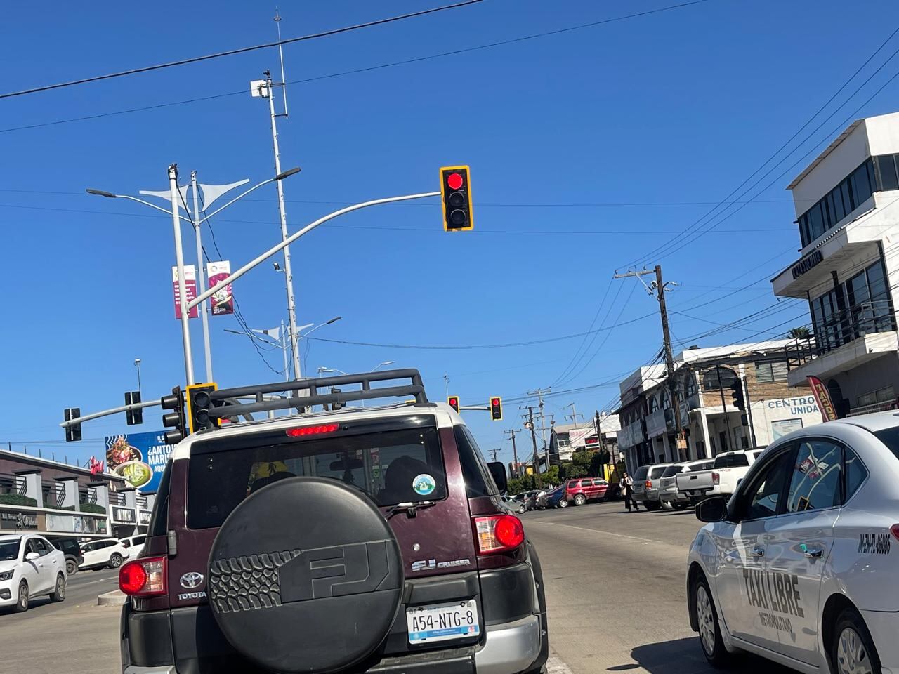 Se trata de un nuevo sistema de semaforización con detección vehicular que funcionan mediante cámaras. Foto: Carmen Gutierrez