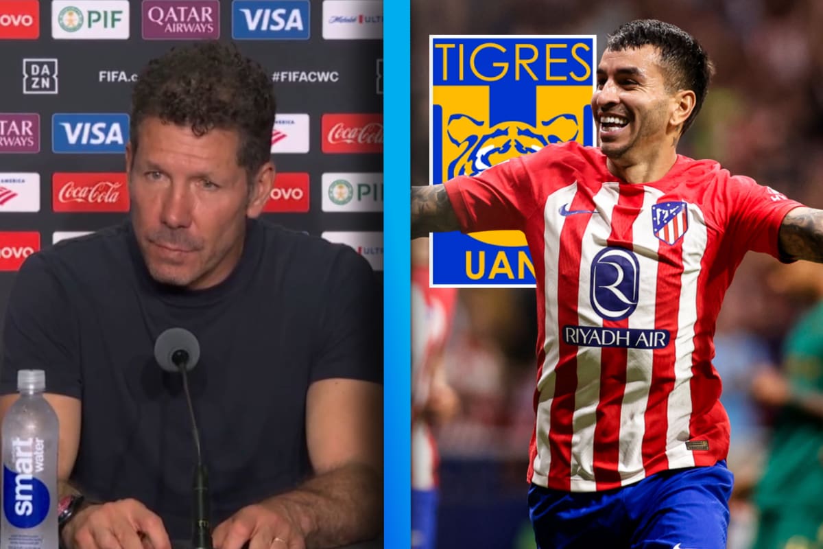¿Qué dijo el “Cholo” Simeone sobre la llegada de Ángel Correa a Tigres?
