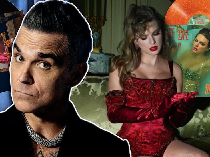 “No puedes competir con ella”: Robbie Williams revela que retrasó su álbum para que no coincidiera con el de Taylor Swift