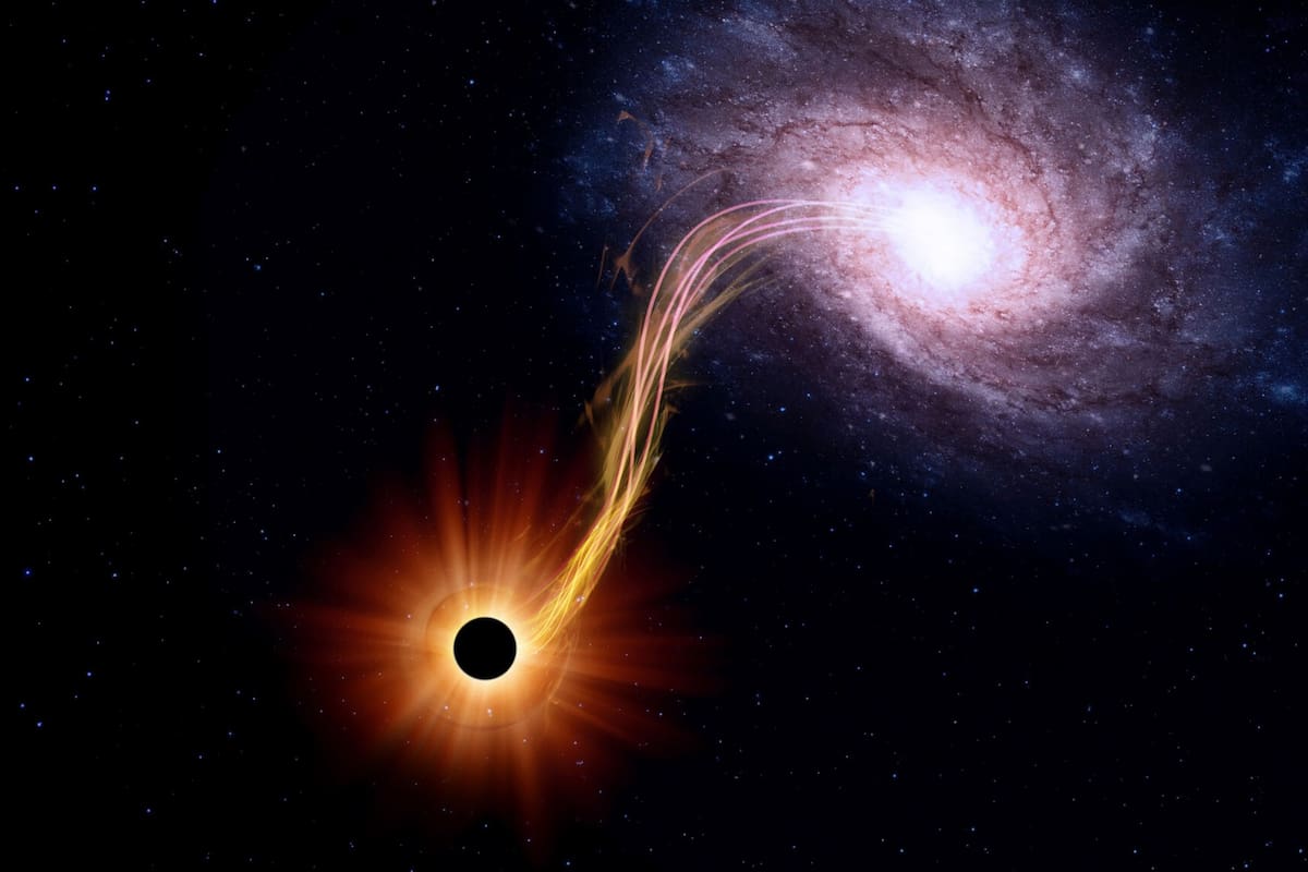 ¿Qué pasaría si cayeras en un agujero negro?