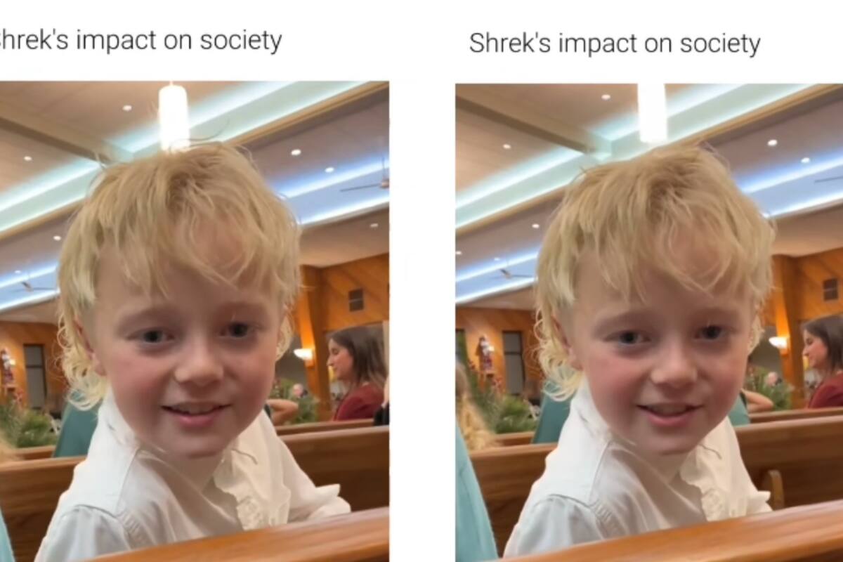 ¿Por qué están poniendo canciones de Shrek?: Niño en iglesia se impresiona por escuchar una canción conocida