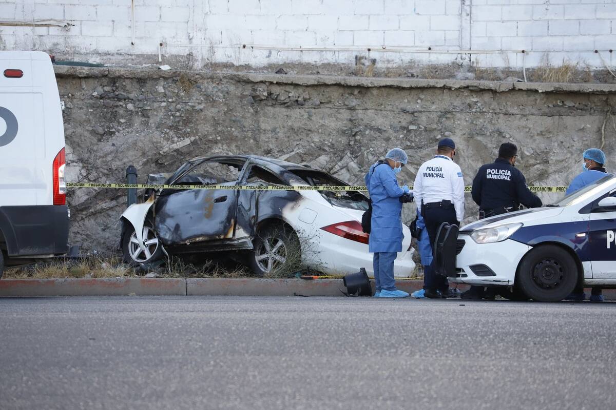 Usarán ADN para identificar a fallecido en choque contra muro de bulevar Morelos debido a afectaciones