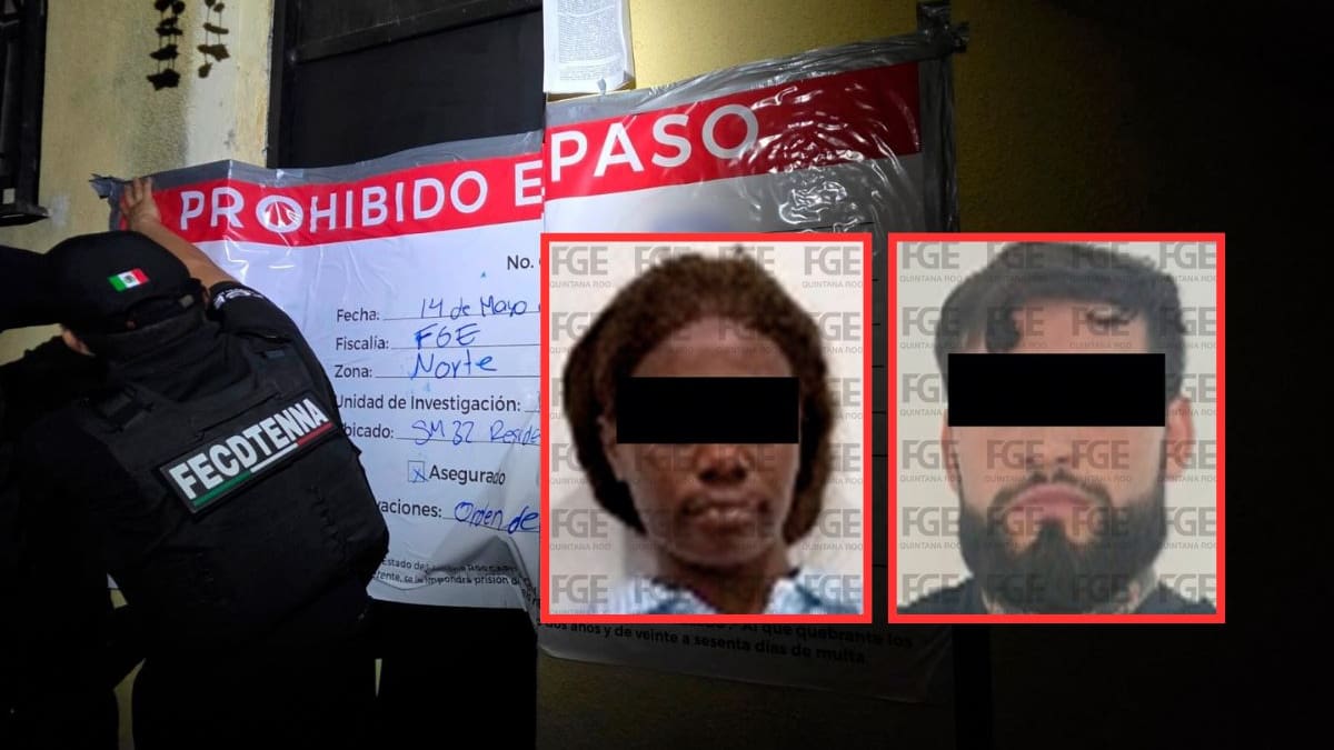 Cubana y argentino detenidos en Cancún por trata de personas: engañaron a mujeres de México, Venezuela y Paraguay con falsas ofertas de empleo