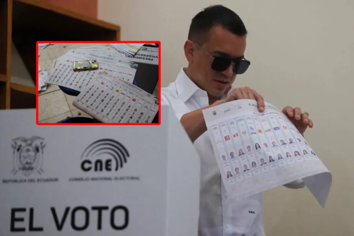 Daniel Noboa denuncia irregularidades en elecciones de Ecuador; OEA y Union Europea descartan fraude