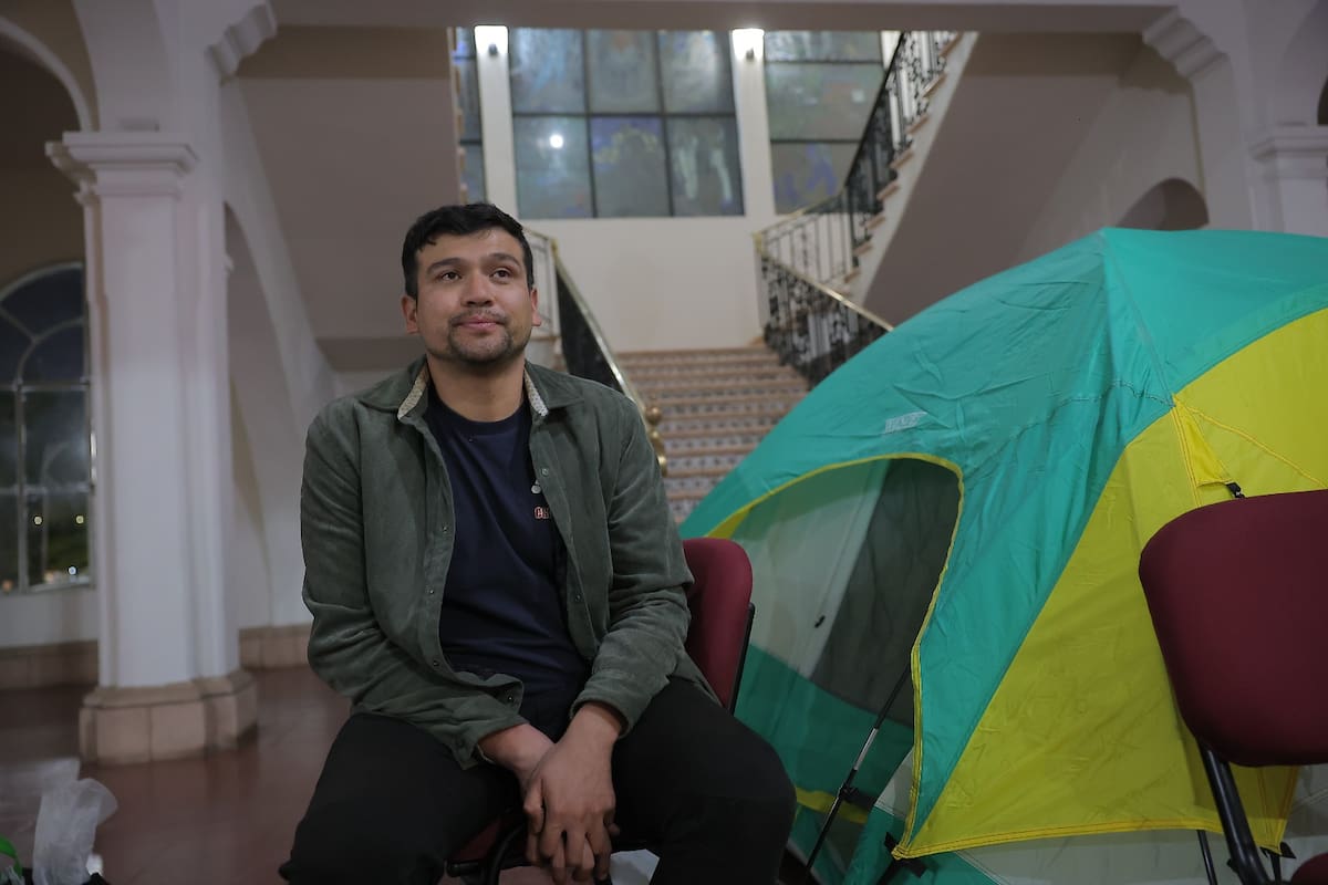 El profesor de la Facultad de Física de la Unison inició la huelga de hambre el pasado viernes 19 de diciembre.