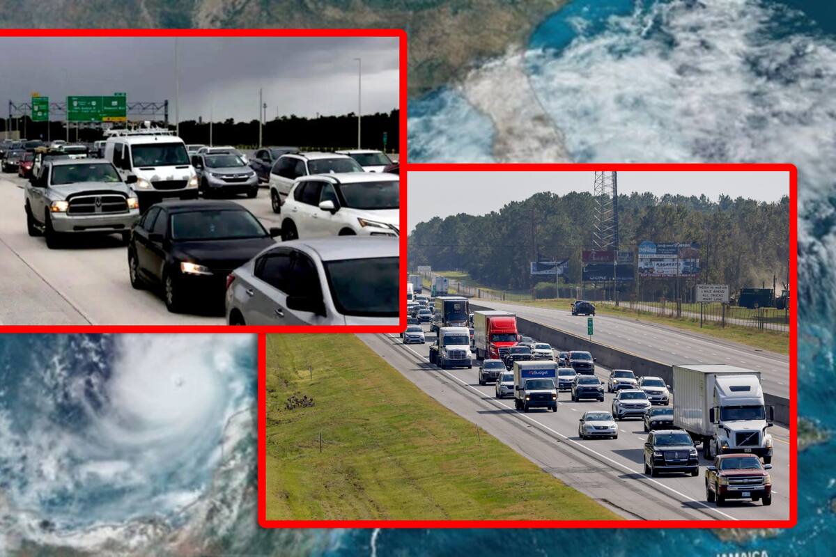 Evacuaciones por Milton provocan desabasto de gasolina en Florida