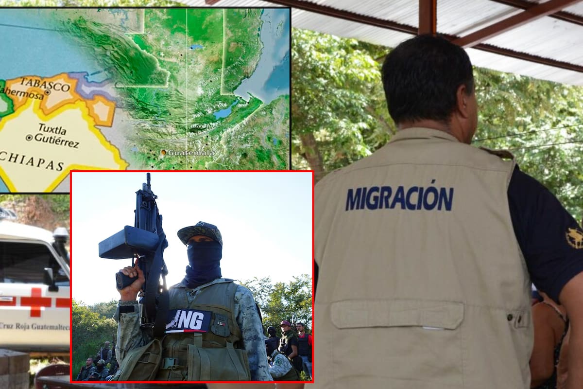 Guatemala recibe a más de 160 mexicanos que huyen de la guerra entre el CJNG y el Cártel de Sinaloa; gobernador de Chiapas asegura que “no es desplazamiento forzado”