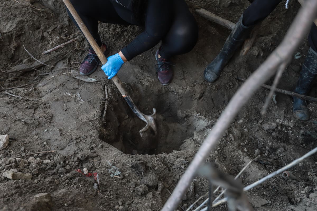Sigue búsqueda de fosas clandestinas en Infonavit Cachanillas