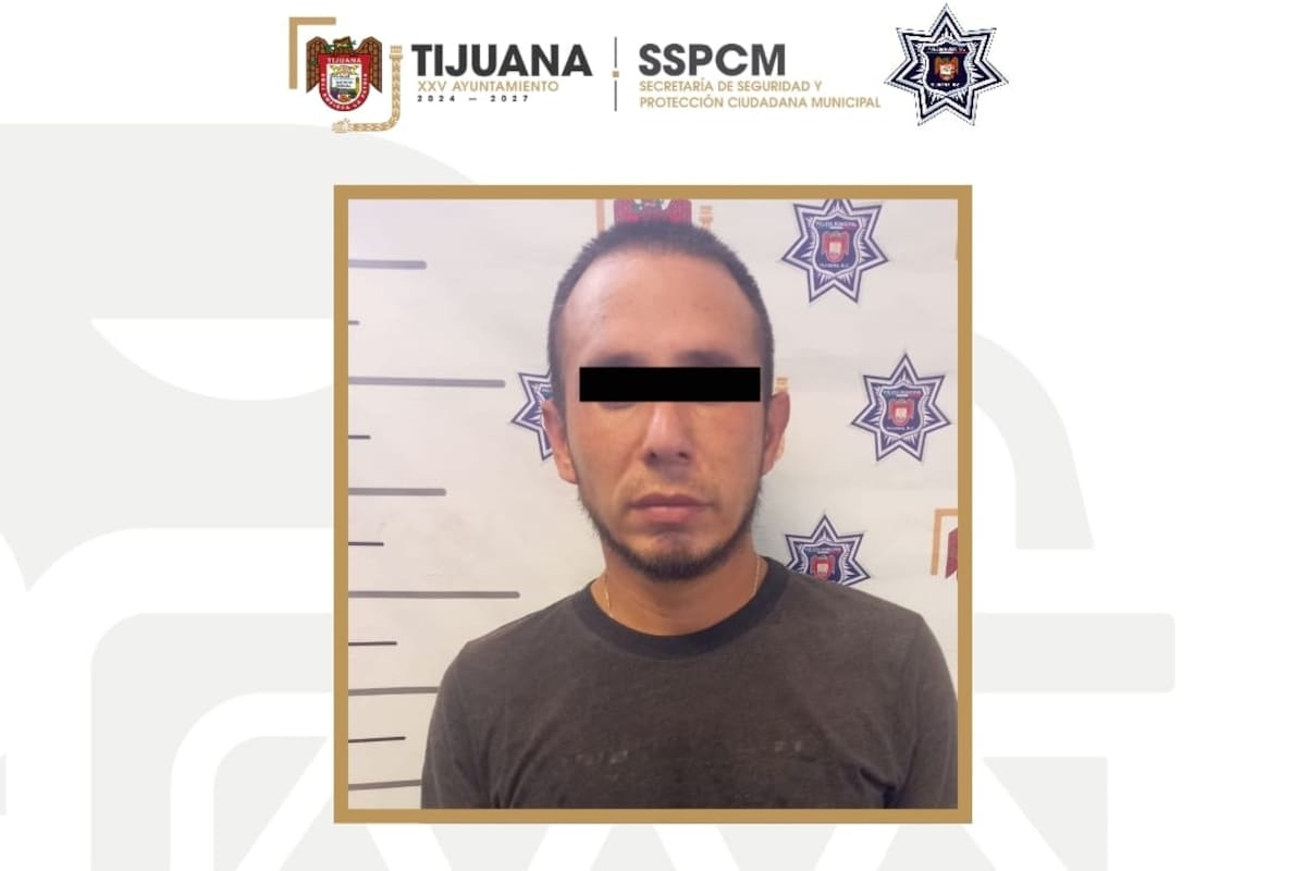 Capturan a responsable de probable intento de feminicidio en Tijuana
