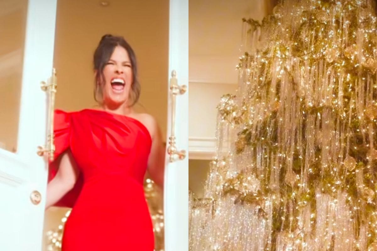 Martha Debayle presume ostentoso diseño de árbol navideño en redes sociales