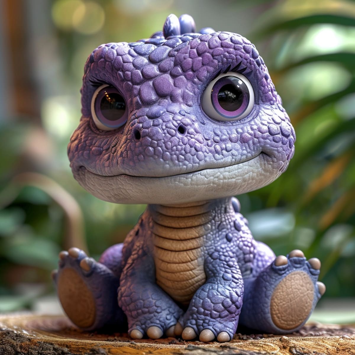 Encanto en miniatura: Dino adopta una nueva forma y color gracias a la creatividad de la inteligencia artificial de Midjourney.