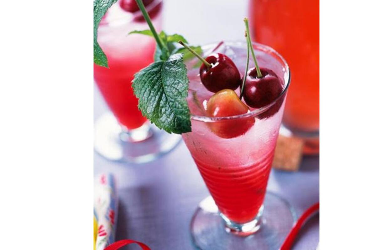 Disfruta de la bebida ideal para este verano: Cooler de cereza