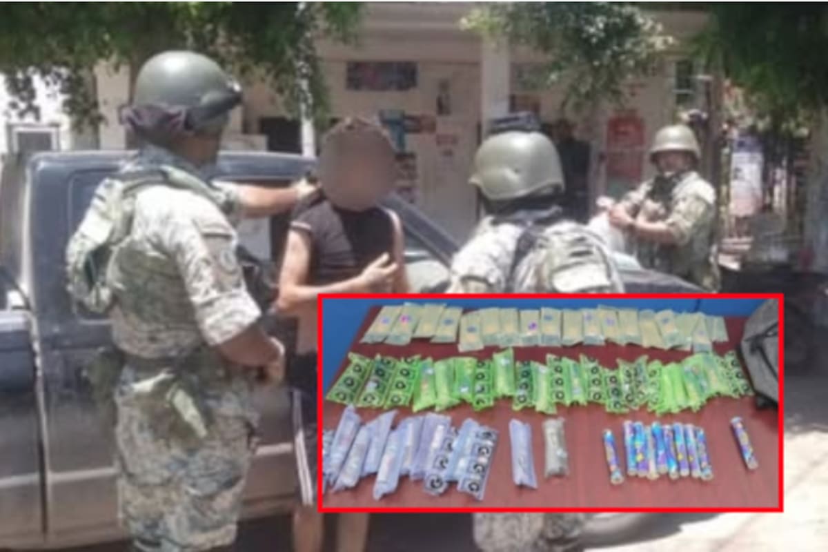 Cae narcomenudista en Navolato: aseguran 137 dosis de marihuana y motocicleta en operativo interinstitucional