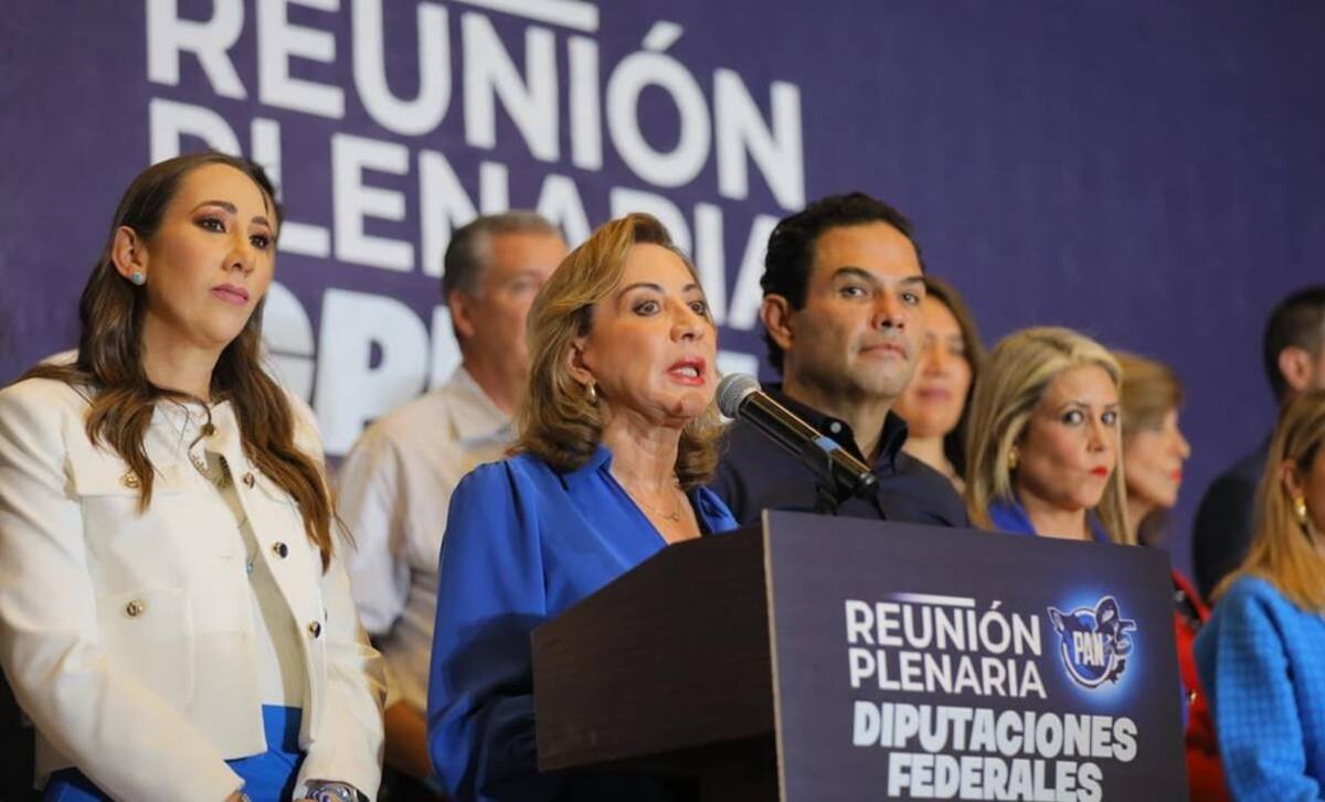 PAN llama a la unidad nacional ante amenazas de Trump. | Crédito: Twitter @LupitaMurguiaG
